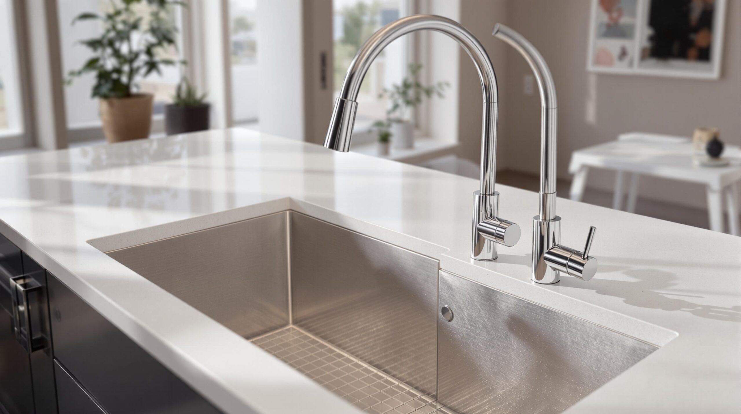 Featured image for “How to Choose the Perfect Kitchen Sink & Faucet in Townsend, DE”