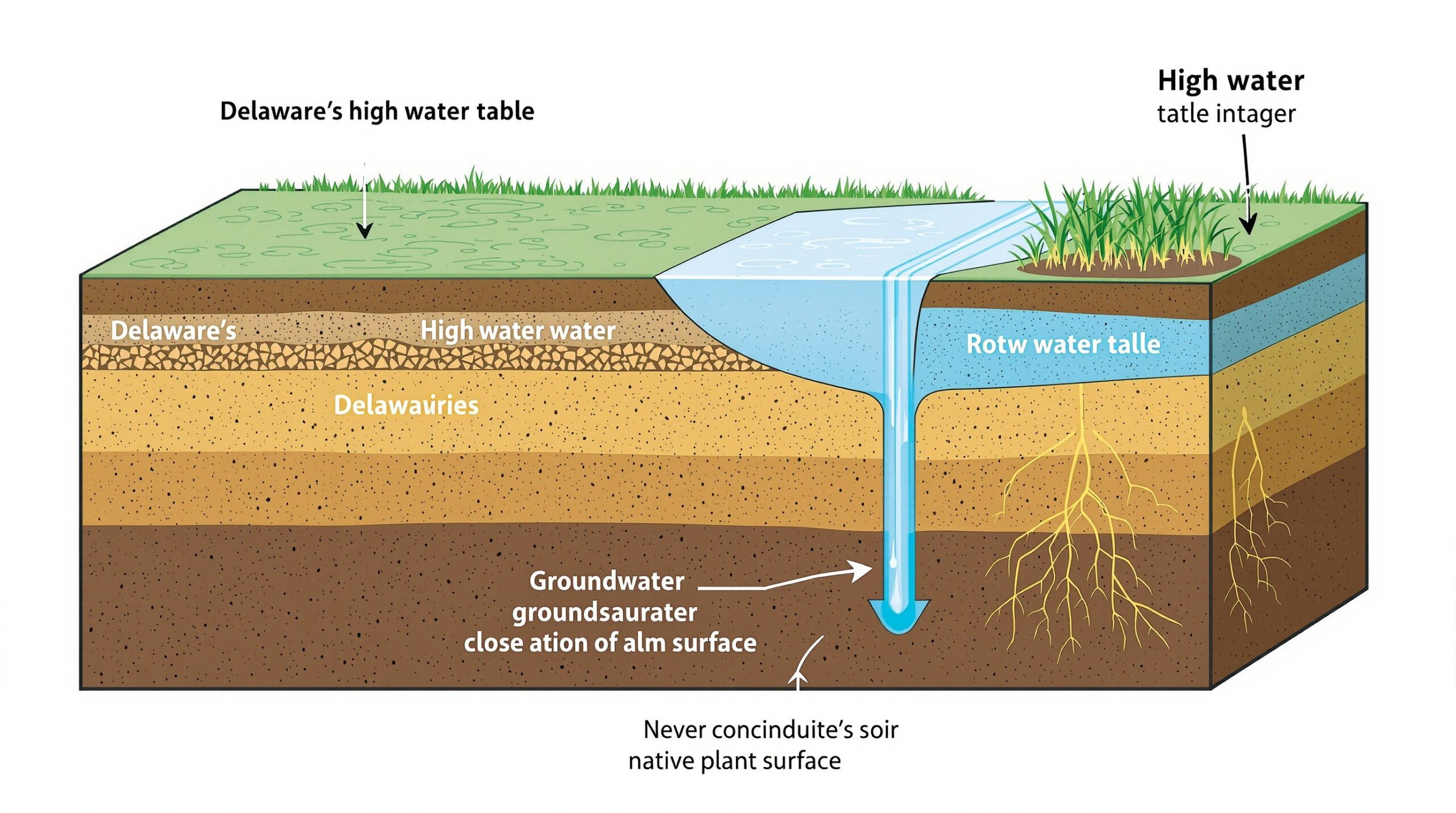 Featured image for “Understanding How Delaware’s Water Table Influences Your Plumbing and Drainage Systems”