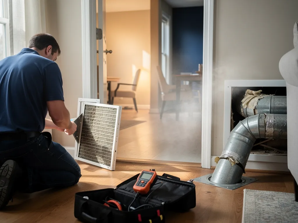Featured image for “Airflow Problems in Your Home: Causes and Fixes in Townsend, DE & New Castle County”