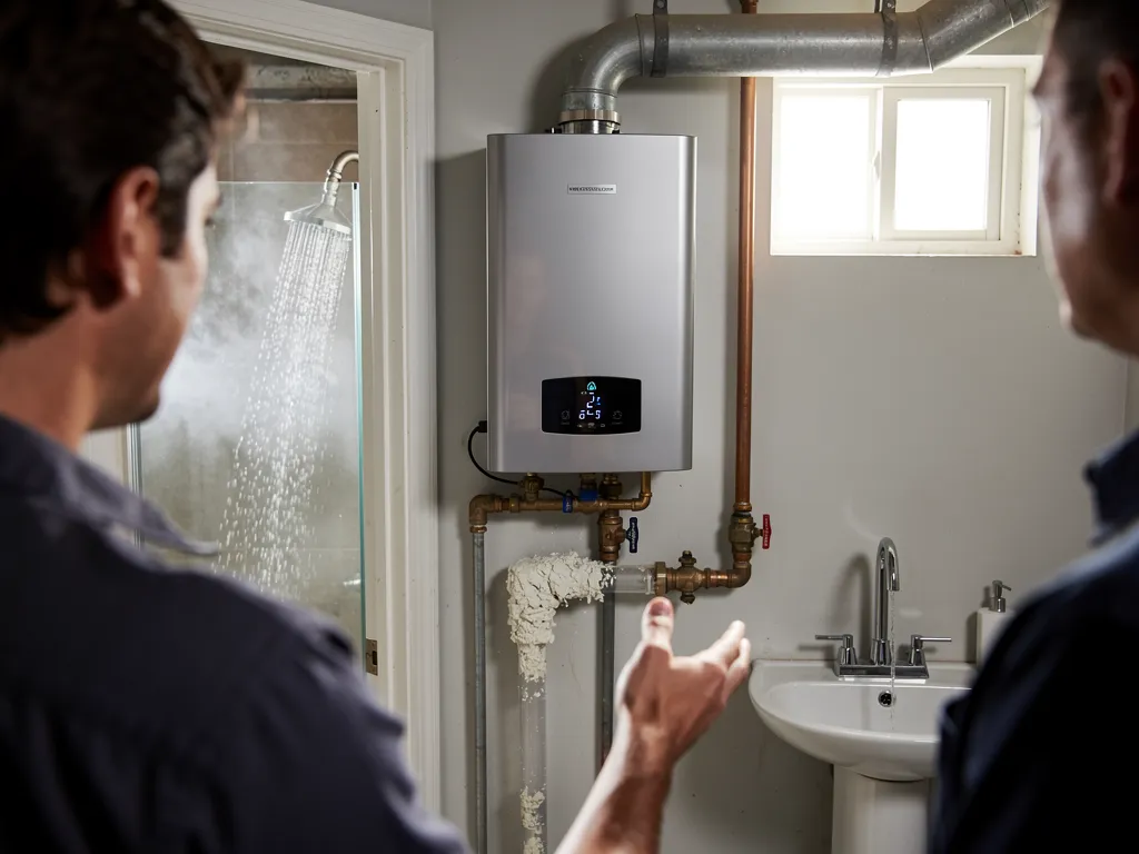 Featured image for “Tankless Water Heater Problems and When to Call a Pro in Townsend, DE & New Castle County”