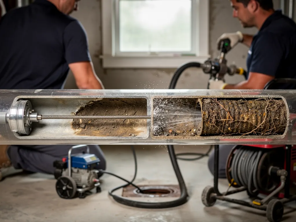 What's the Difference Between Hydro Jetting and Regular Drain Cleaning